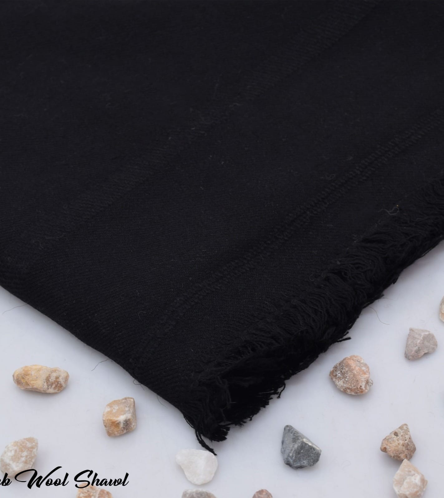 J. EXECUTIVE WOOL SHAWL ( SELF BORDER )